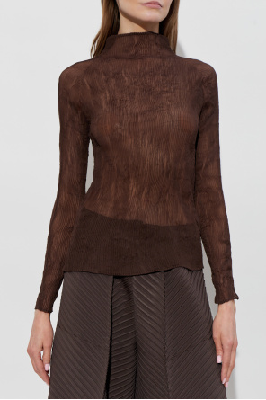 Issey Miyake Top plisado