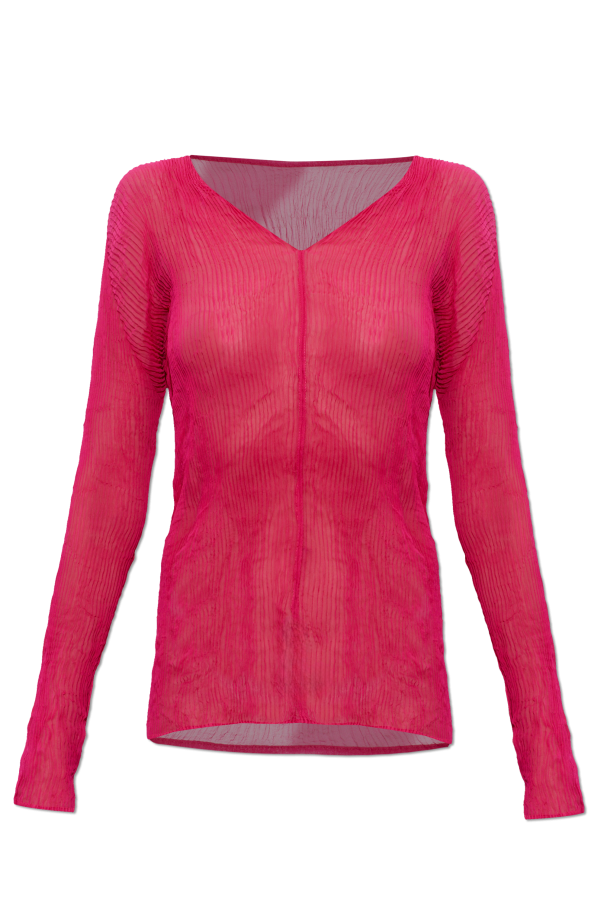 Pleated top od Issey Miyake