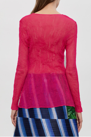 Issey Miyake Pleated top