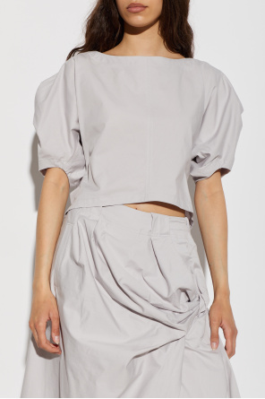 Issey Miyake Top with an asymmetric cut