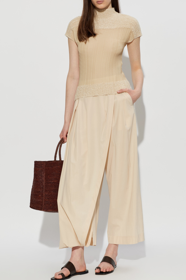 Issey Miyake Pleated top