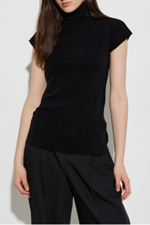Issey Miyake Top with a turtleneck