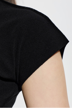Issey Miyake Top with a turtleneck