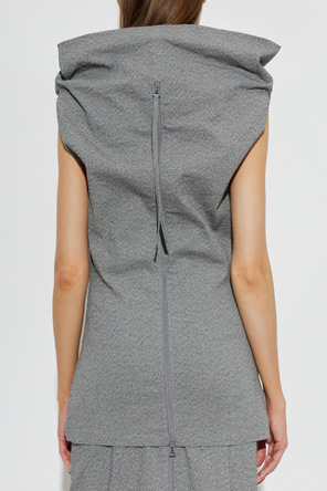 Issey Miyake Top sem mangas