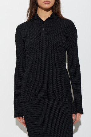 Issey Miyake Pleated polo