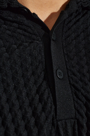 Issey Miyake Pleated polo