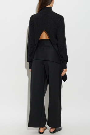 Issey Miyake Cutout top