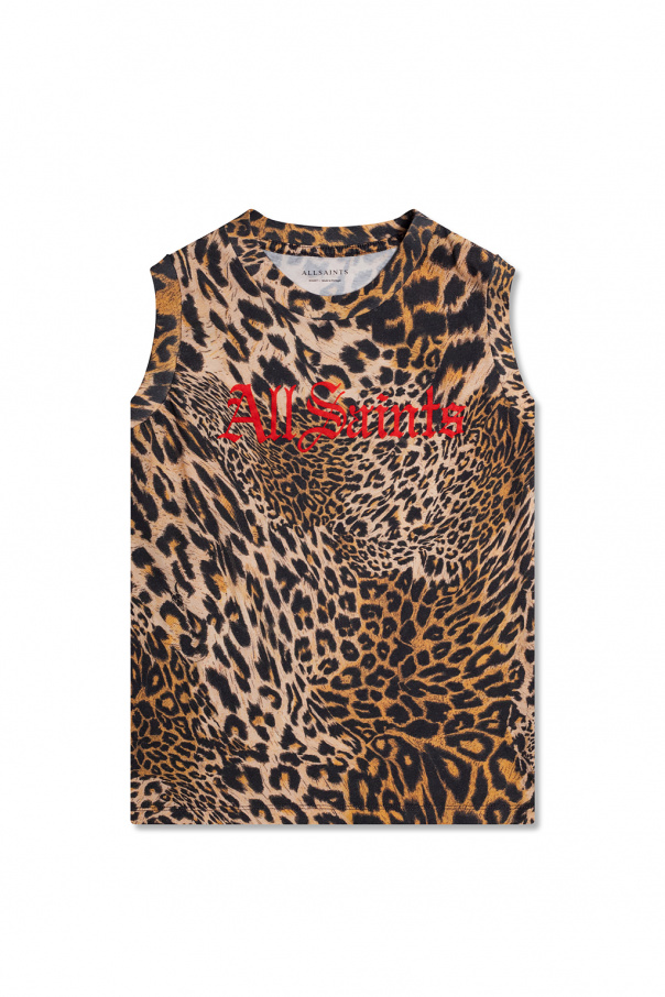 AllSaints ‘Imogen’ top with animal motif