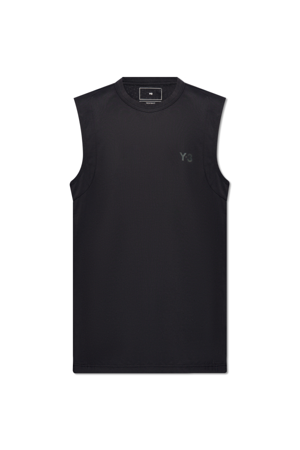 Y-3 Yohji Yamamoto T-shirt bez rękawów