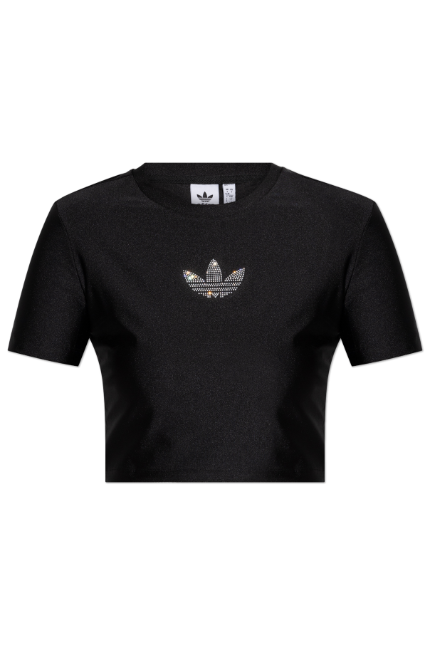 ADIDAS Originals Top z połyskującym logo