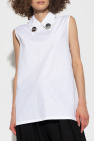 JIL SANDER WHITE Sleeveless Shirt