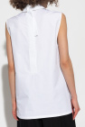 JIL SANDER WHITE Sleeveless Shirt