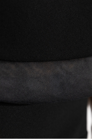 JIL SANDER Top de lana de manga corta