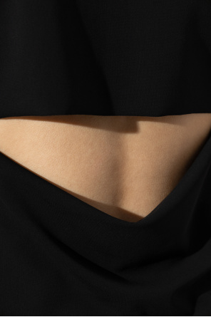 JIL SANDER Top con abertura en la espalda