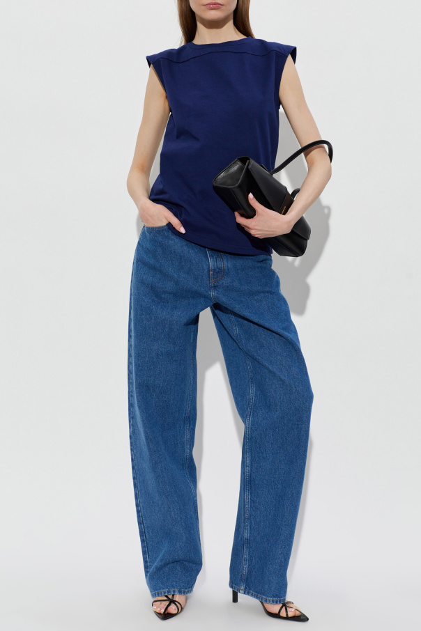 JIL SANDER Top de algodón