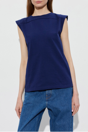 JIL SANDER Top de algodón