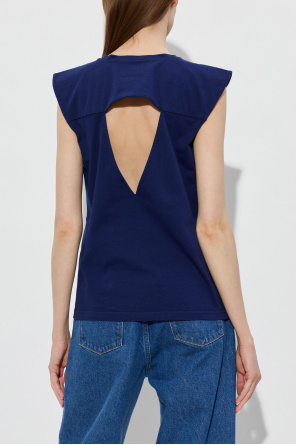 JIL SANDER Top de algodón