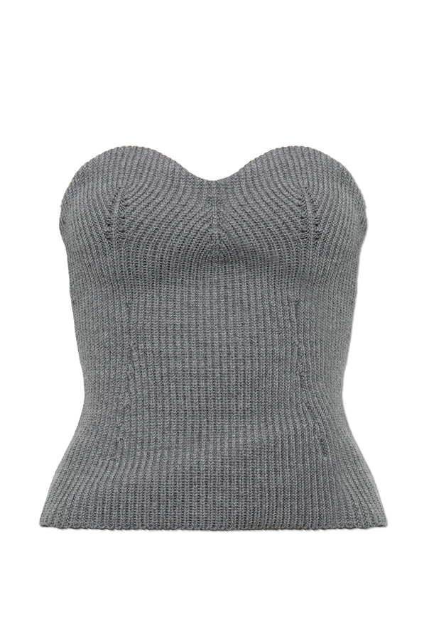 Wool off-shoulder top od JIL SANDER
