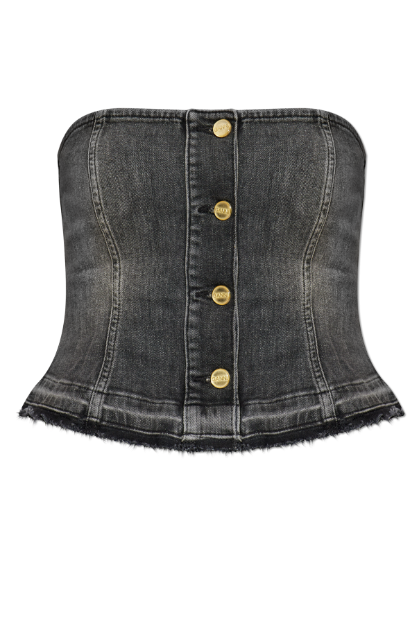 Ganni Denim Top