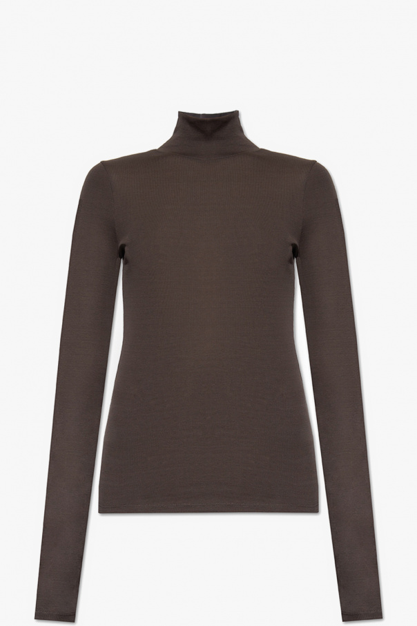 Lemaire Peserico round neck silk T-shirt