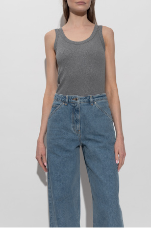 Fabiana Filippi Top mit glänzenden Pailletten