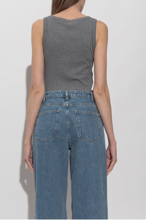 Fabiana Filippi Top mit glänzenden Pailletten