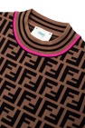 Fendi Kids Short sleeve top with logo