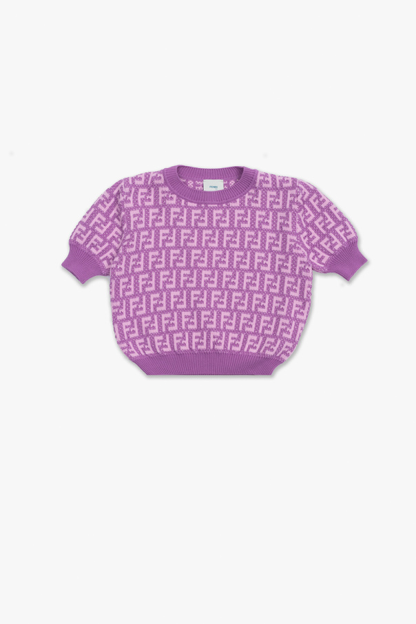 Fendi Kids Sweater with monogram
