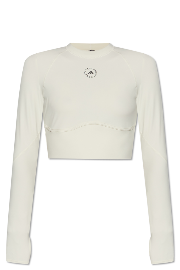 Long-sleeve training top od ADIDAS by Stella McCartney