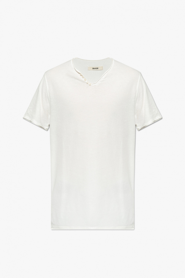 Billionaire lion-print polo Classic shirt ‘Monastir’ cotton T-shirt