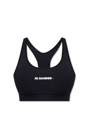 Sports bra with logo od JIL SANDER+
