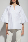 JIL SANDER Top with decorative sleeves