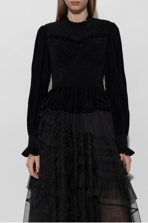 AllSaints Top de terciopelo ‘Juno’