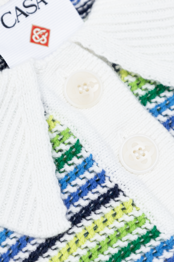 Casablanca Kids Polo con parche con logo