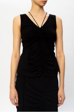 Helmut Lang Ruched tank top