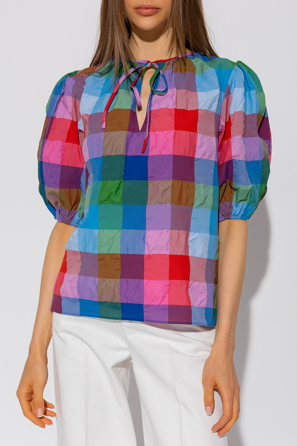 Kate Spade Checked top