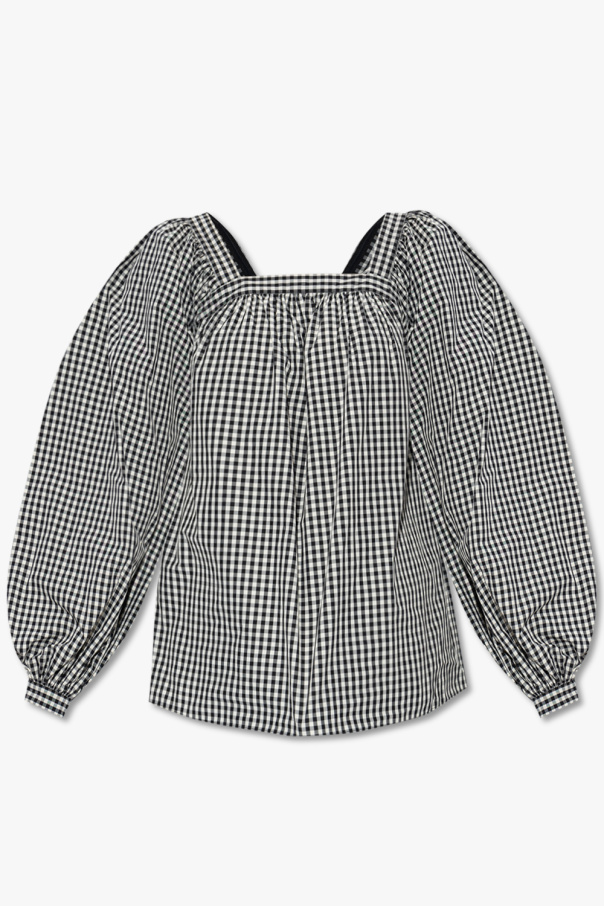Kate Spade Top with puff sleeves