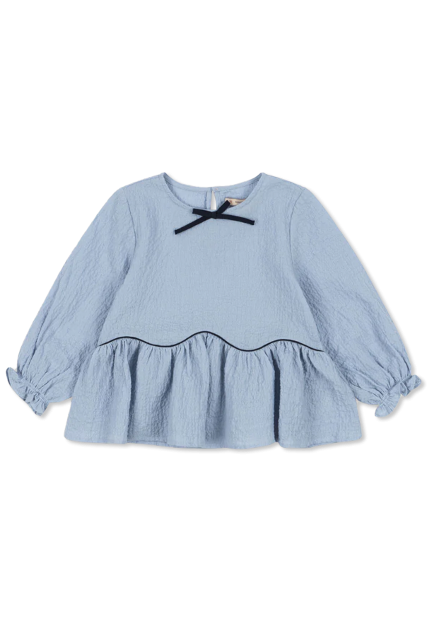 Top made of ruched fabric, zdjęcie 1 Top made of ruched fabric od Konges Sløjd