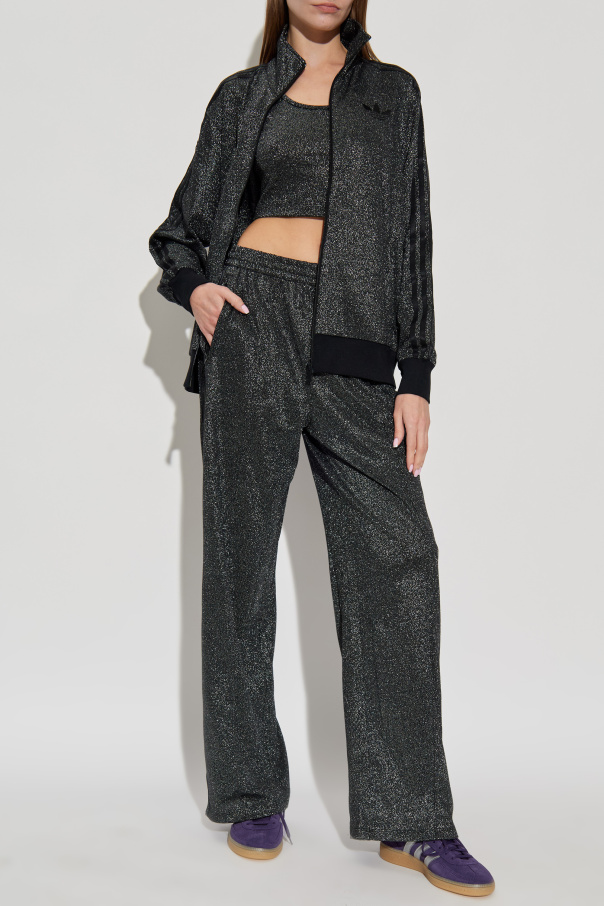 ADIDAS Originals Short top with Lurex thread