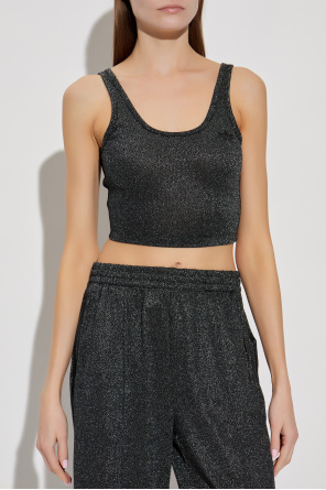 ADIDAS Originals Short top with Lurex thread