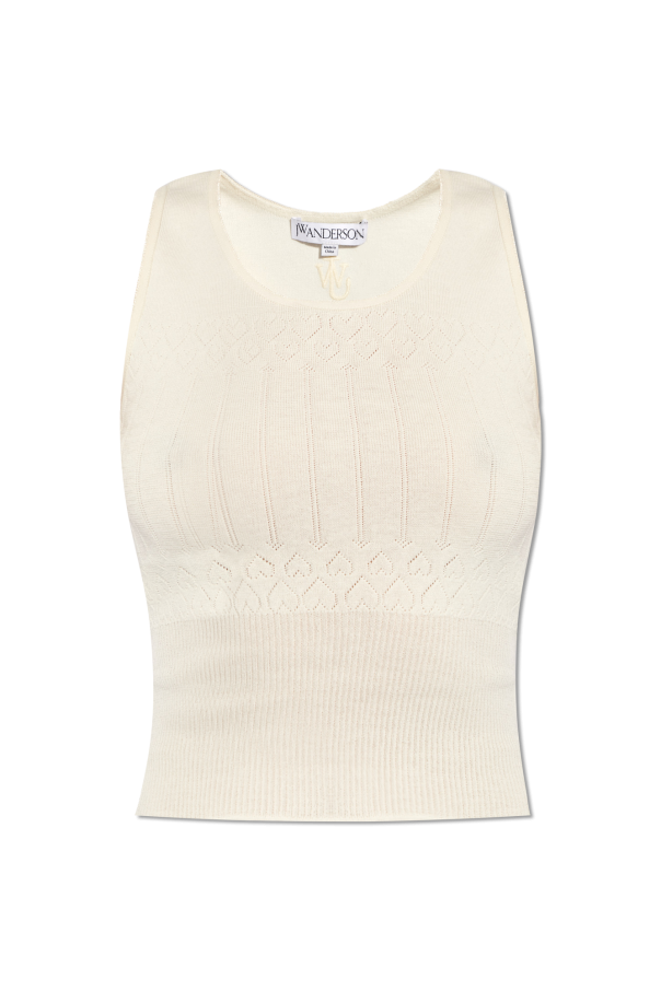 JW Anderson Top with openwork pattern