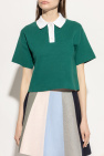 JW Anderson GREEN Polo with cashmere finish