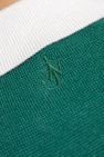 JW Anderson GREEN Polo with cashmere finish