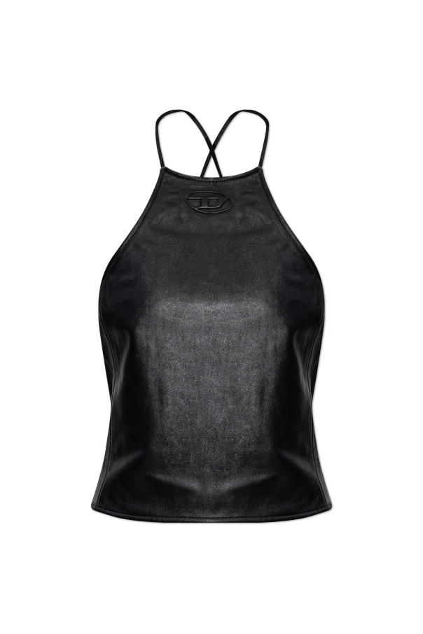 Diesel Top de couro ‘L-LUVY’