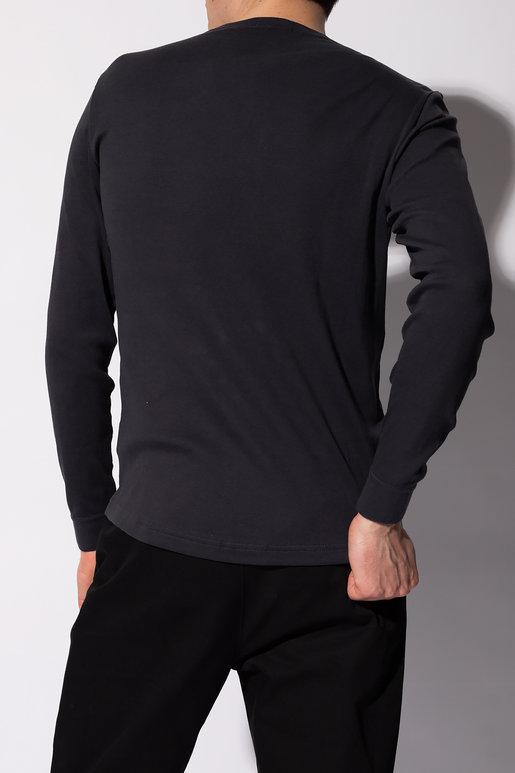 Theory Long-sleeved henley shirt | Men 