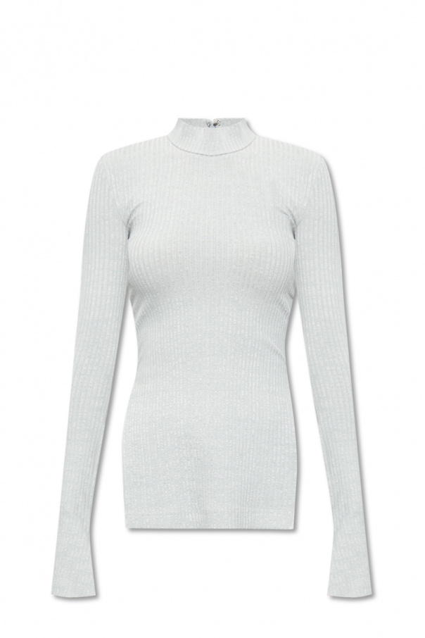 Helmut Lang Turtleneck sweater with slits