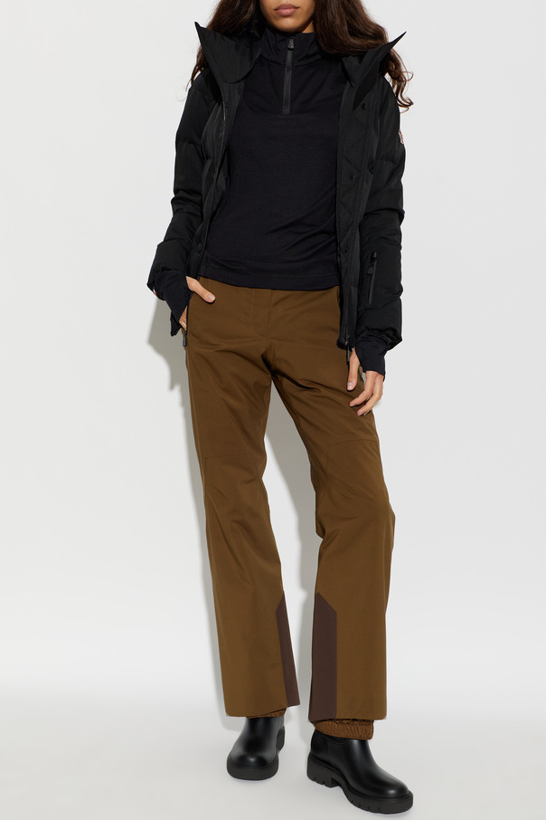 Moncler Grenoble Top térmico negro MONCLER GRENOBLE PERFORMANCE & STYLE