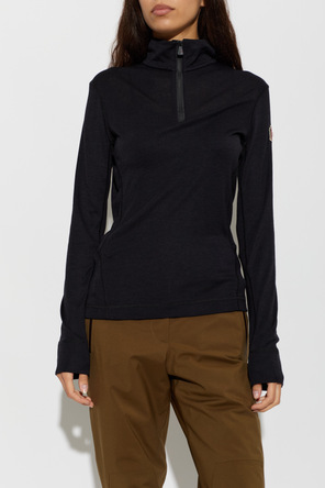 Moncler Grenoble Top térmico negro MONCLER GRENOBLE PERFORMANCE & STYLE