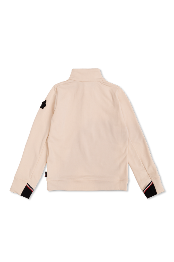 Moncler Grenoble Kids Cream high-performance top