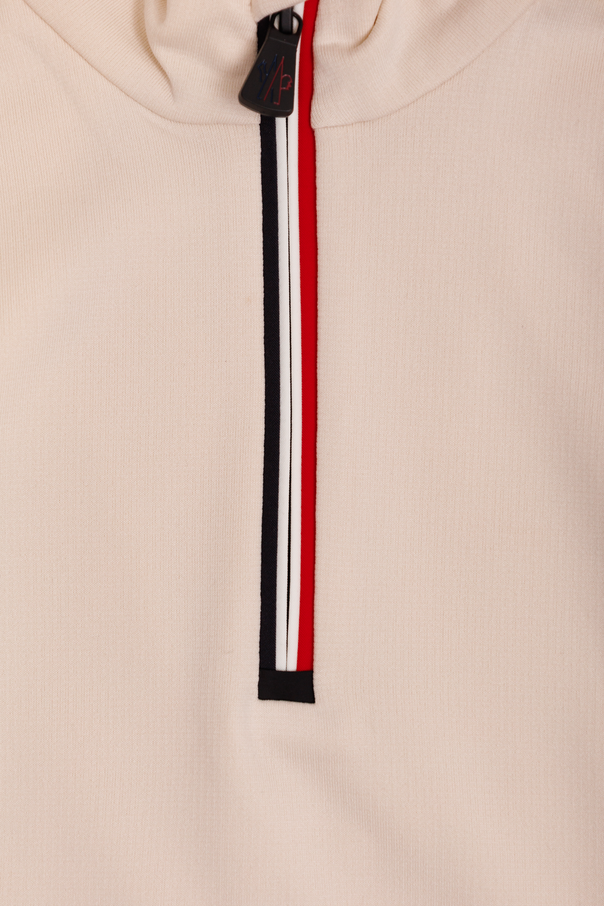 Moncler Grenoble Kids Cream high-performance top